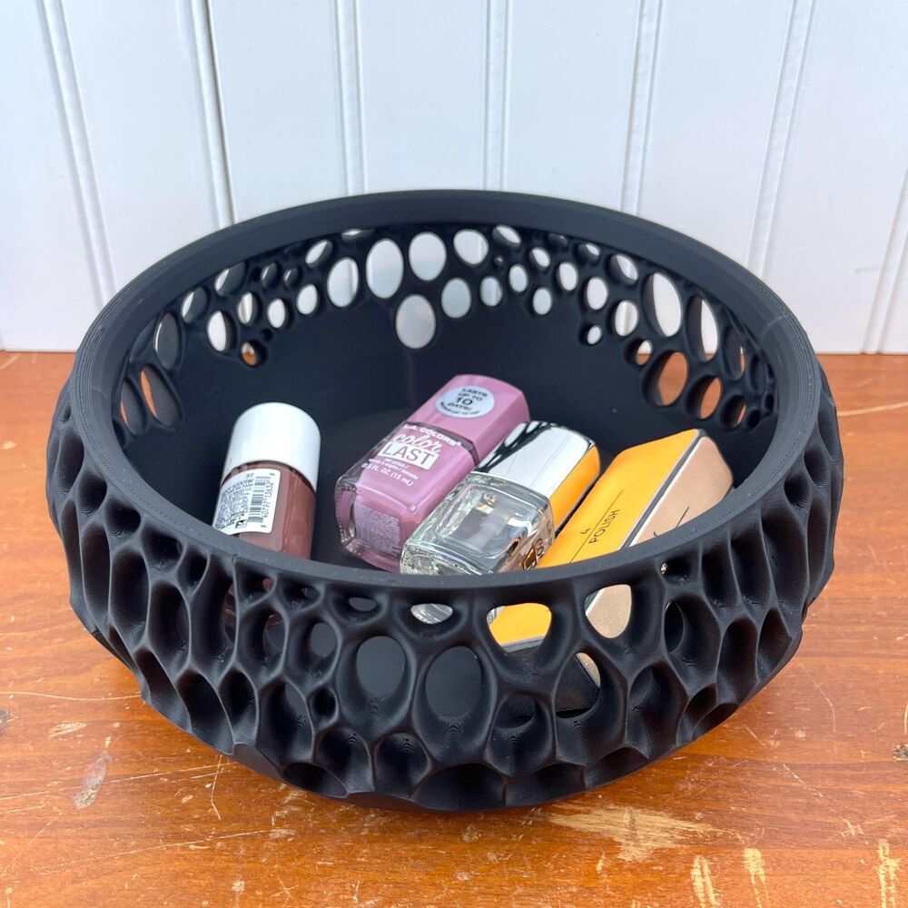 "Virus" Catch-All Bowl, Modern Decorative Bowl, Unique Hole Design
